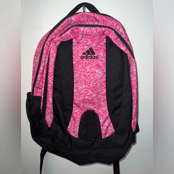 adidas | Bags | Adidas Journal Backpack Shock Pink Black Nwt  display picture 3